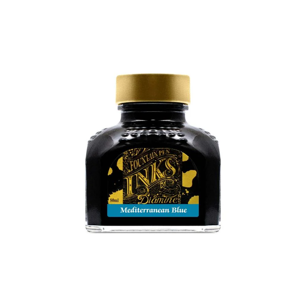 Diamine Ink Bottle (30ml / 80ml) - Blue - Image 54