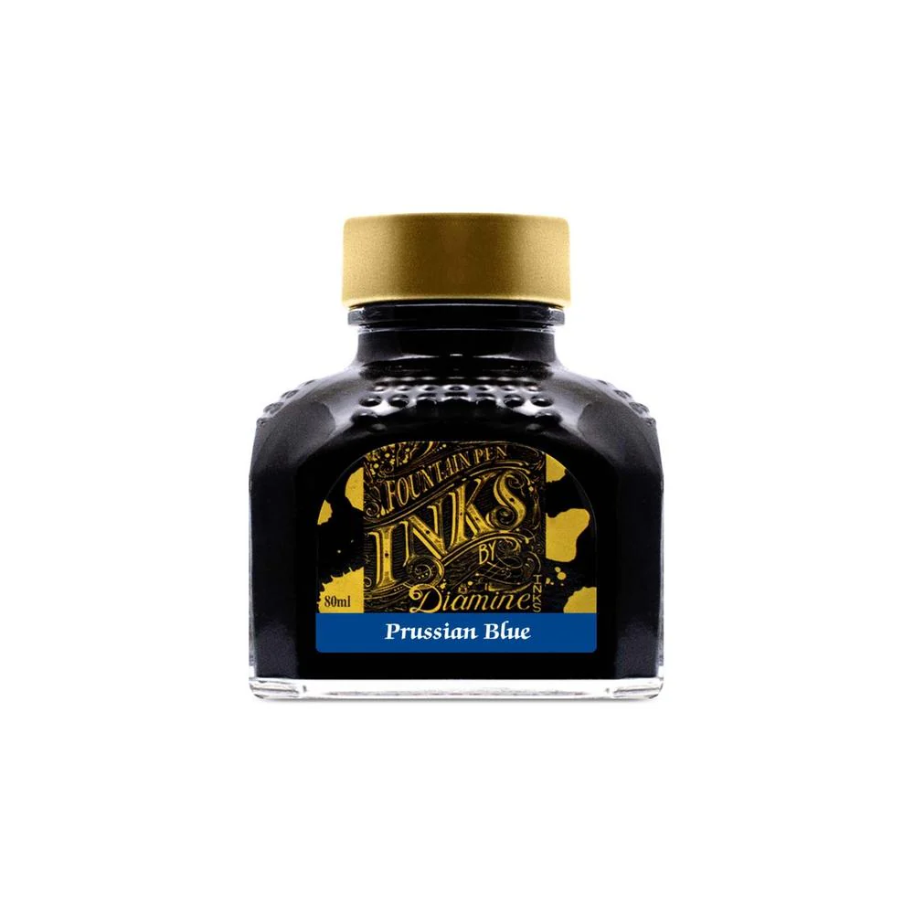 Diamine Ink Bottle (30ml / 80ml) - Blue - Image 64
