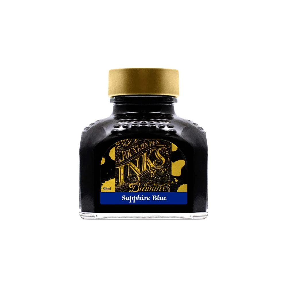 Diamine Ink Bottle (30ml / 80ml) - Blue - Image 68