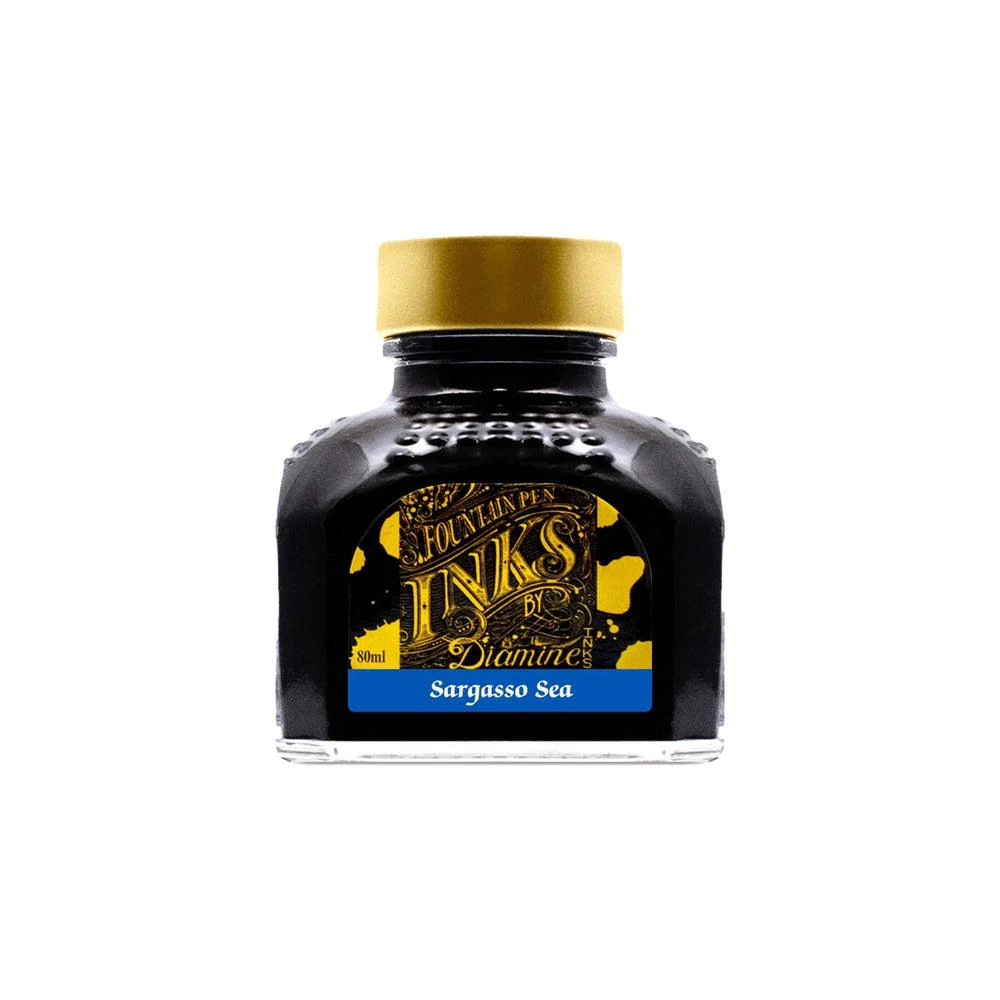 Diamine Ink Bottle (30ml / 80ml) - Blue - Image 78