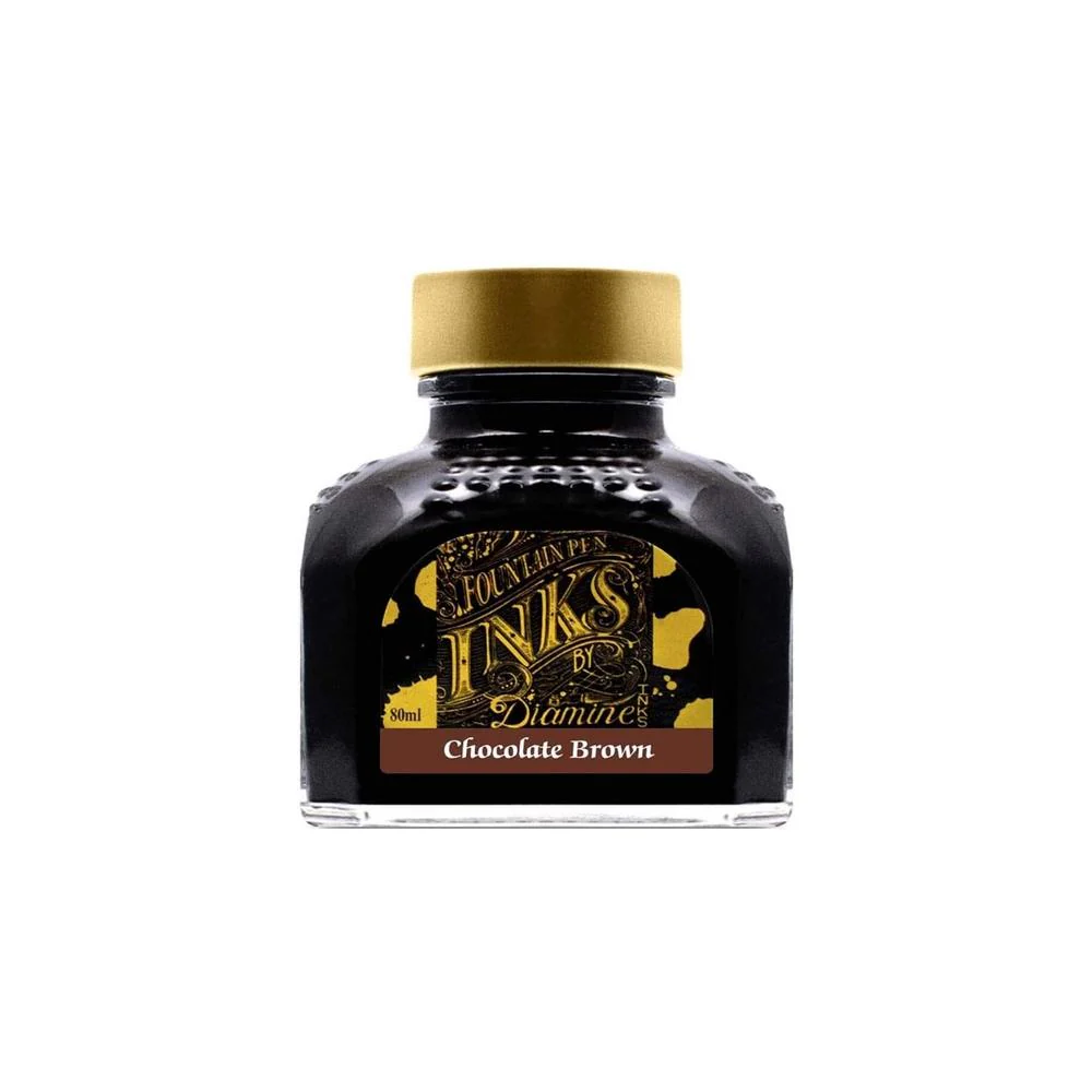 Diamine Ink Bottle (30ml / 80ml) - Brown - Image 34
