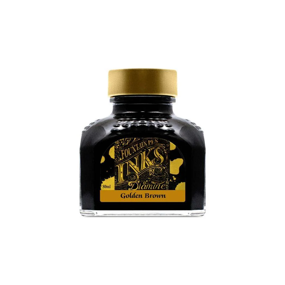 Diamine Ink Bottle (30ml / 80ml) - Brown - Image 36