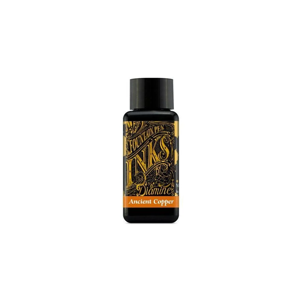 Diamine Ink Bottle (30ml / 80ml) - Brown - Image 4