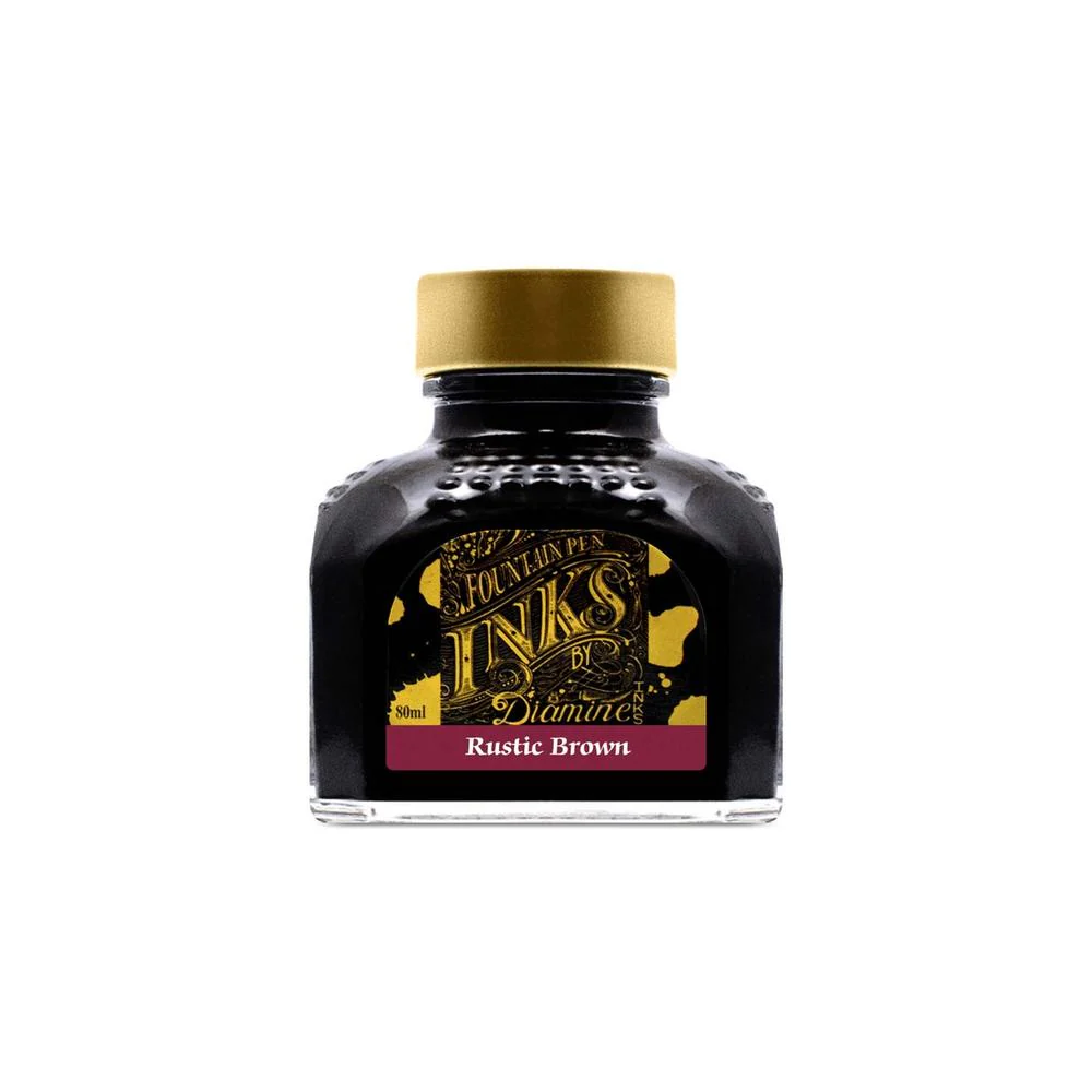 Diamine Ink Bottle (30ml / 80ml) - Brown - Image 42