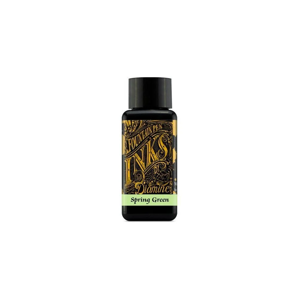 Diamine Ink Bottle (30ml / 80ml) - Green - Image 22
