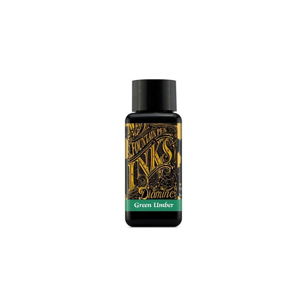 Diamine Ink Bottle (30ml / 80ml) - Green - Image 33
