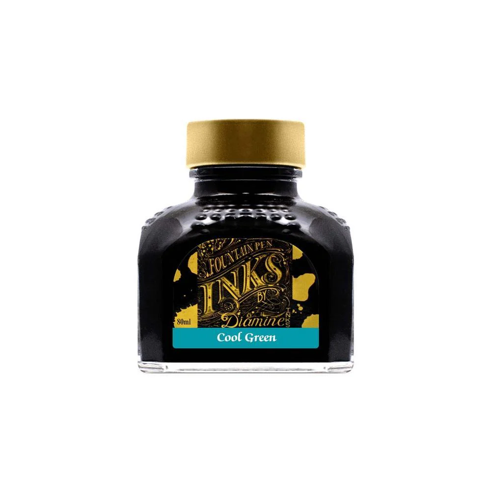 Diamine Ink Bottle (30ml / 80ml) - Green - Image 40