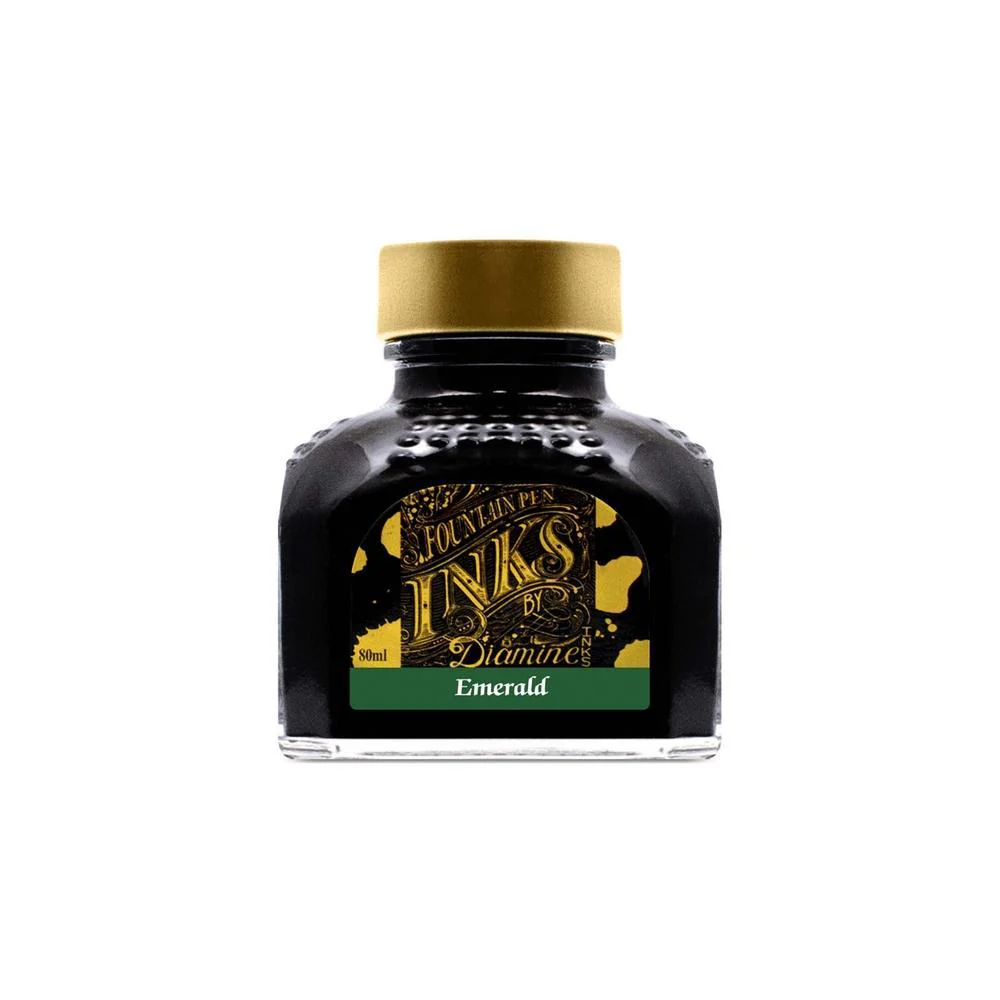 Diamine Ink Bottle (30ml / 80ml) - Green - Image 44