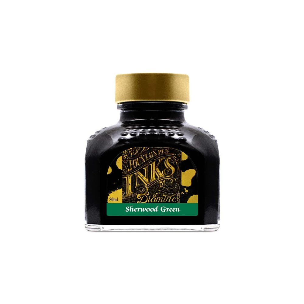 Diamine Ink Bottle (30ml / 80ml) - Green - Image 60
