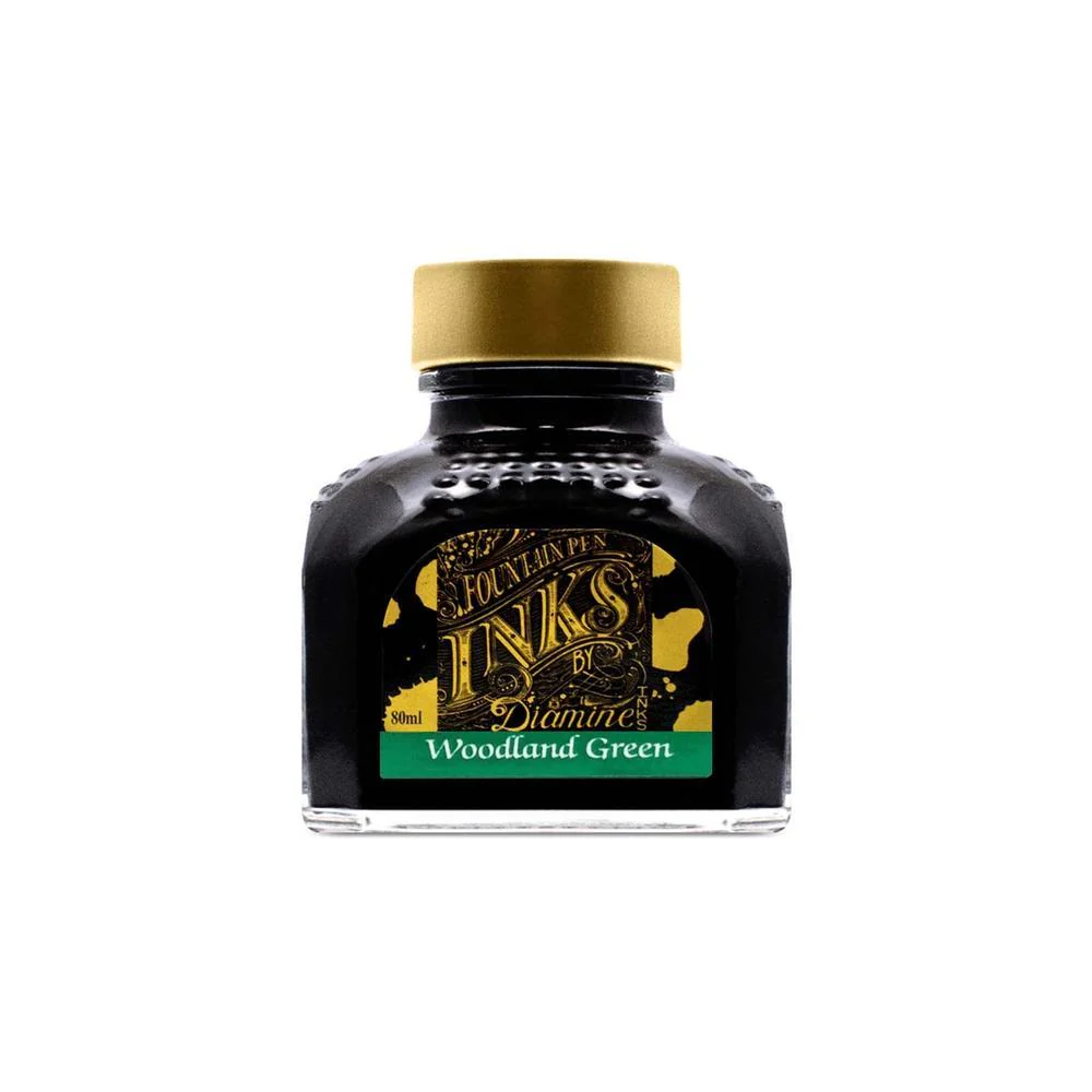 Diamine Ink Bottle (30ml / 80ml) - Green - Image 67