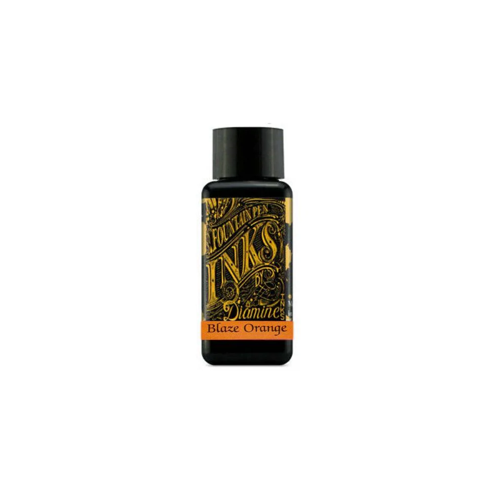 Diamine Ink Bottle (30ml / 80ml) - Orange - Image 16