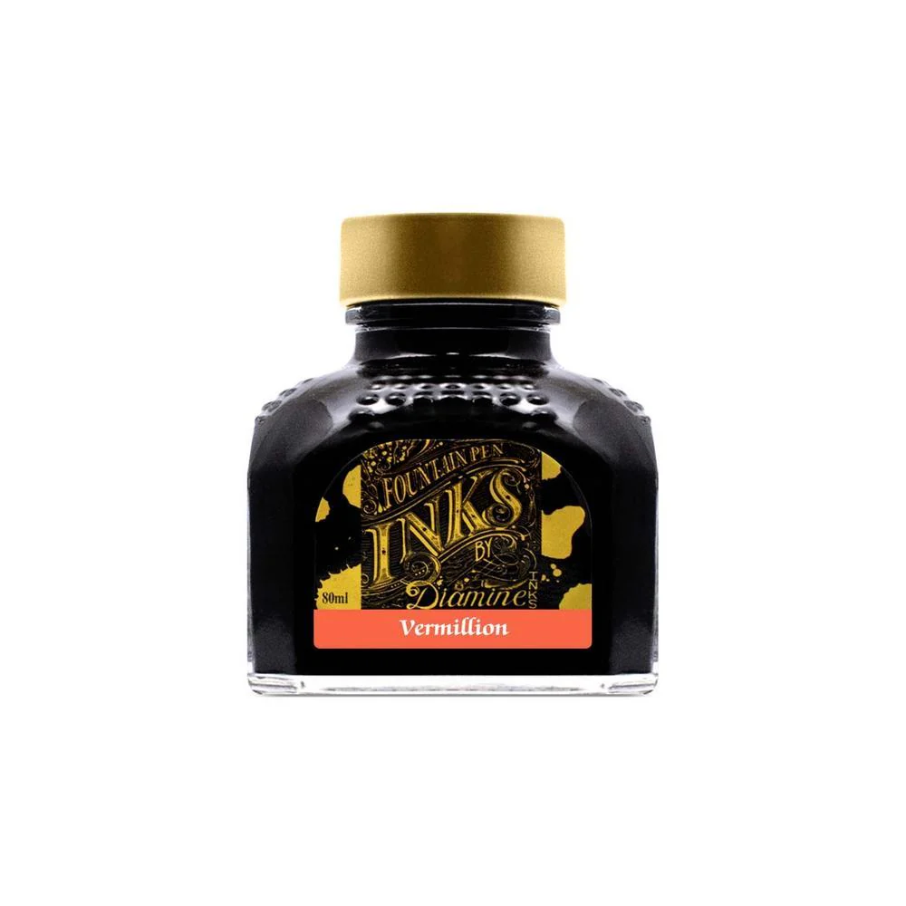 Diamine Ink Bottle (30ml / 80ml) - Orange - Image 28