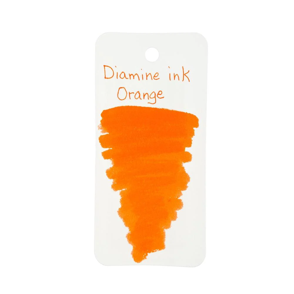Diamine Ink Bottle (30ml / 80ml) - Orange - Image 7