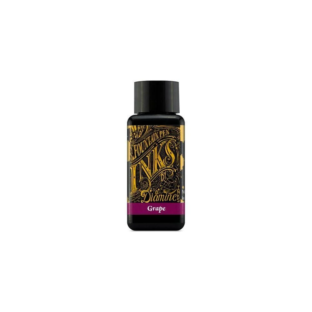 Diamine Ink Bottle (30ml / 80ml) - Purple - Image 10