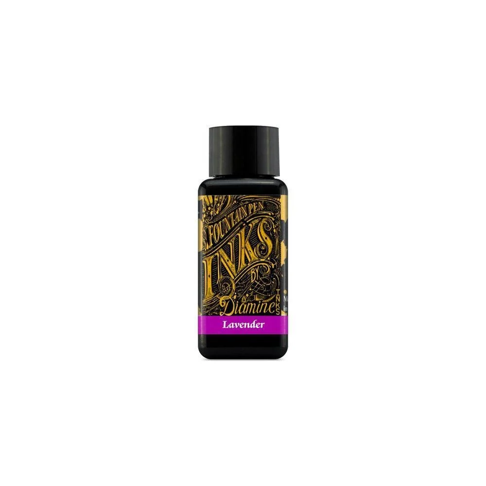 Diamine Ink Bottle (30ml / 80ml) - Purple - Image 14