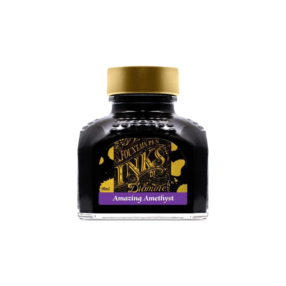 Diamine Ink Bottle (30ml / 80ml) - Purple - Image 28