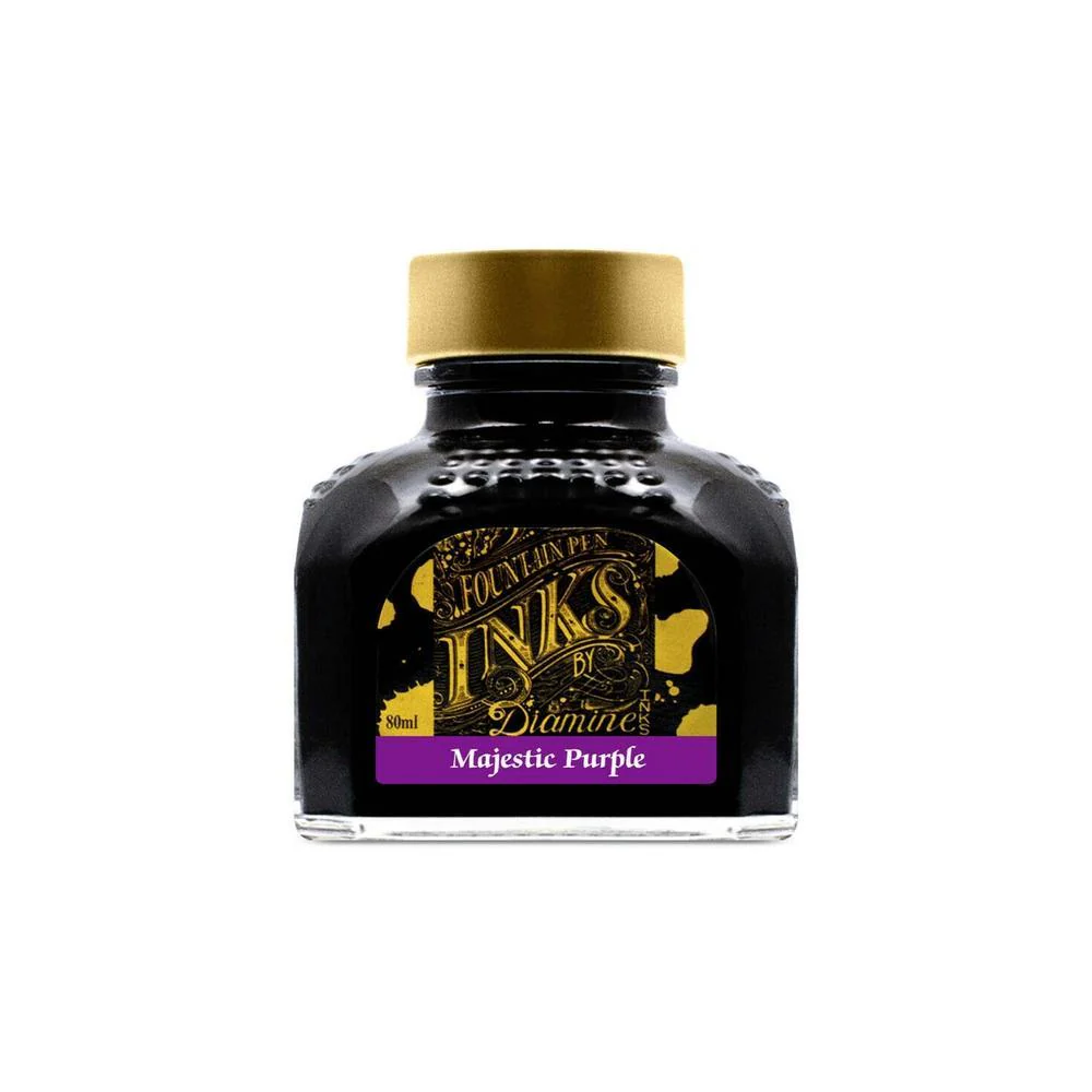 Diamine Ink Bottle (30ml / 80ml) - Purple - Image 40