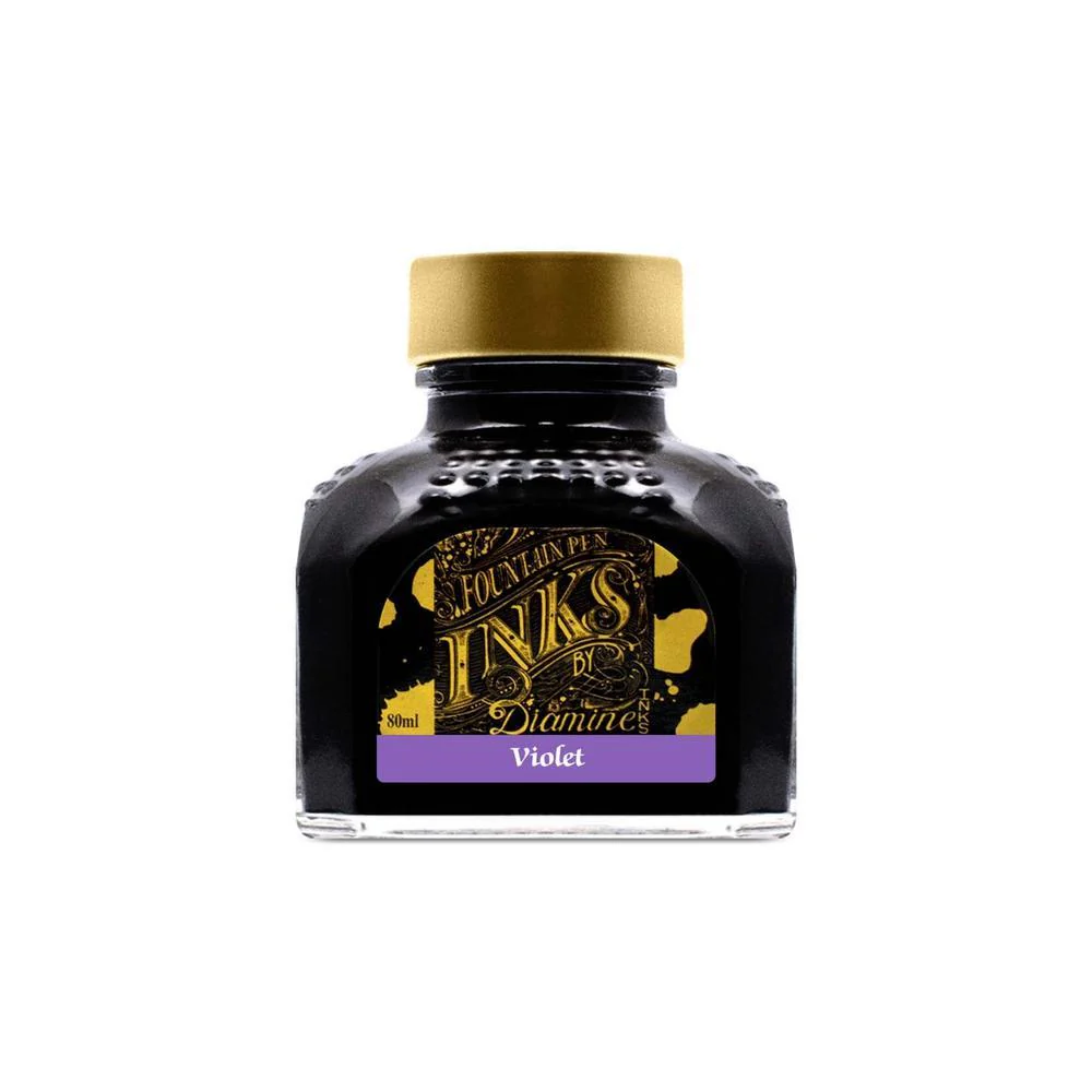 Diamine Ink Bottle (30ml / 80ml) - Purple - Image 46