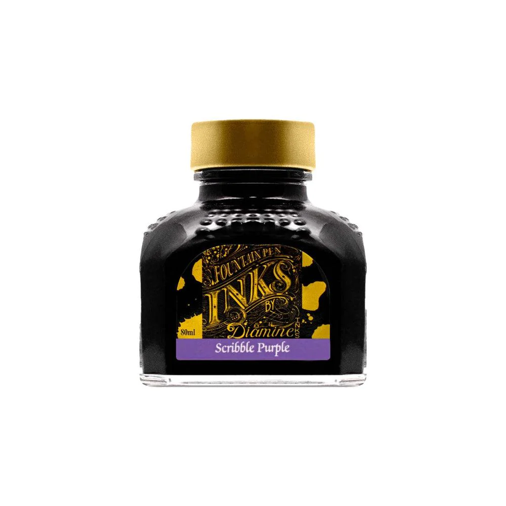 Diamine Ink Bottle (30ml / 80ml) - Purple - Image 50