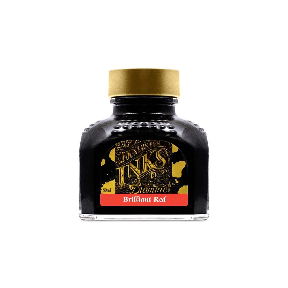 Diamine Ink Bottle (30ml / 80ml) - Red - Image 32