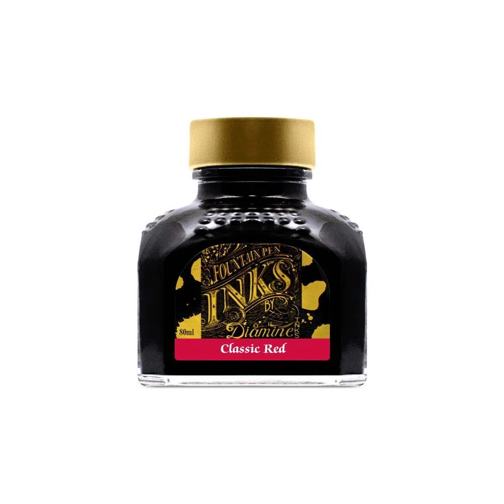 Diamine Ink Bottle (30ml / 80ml) - Red - Image 34