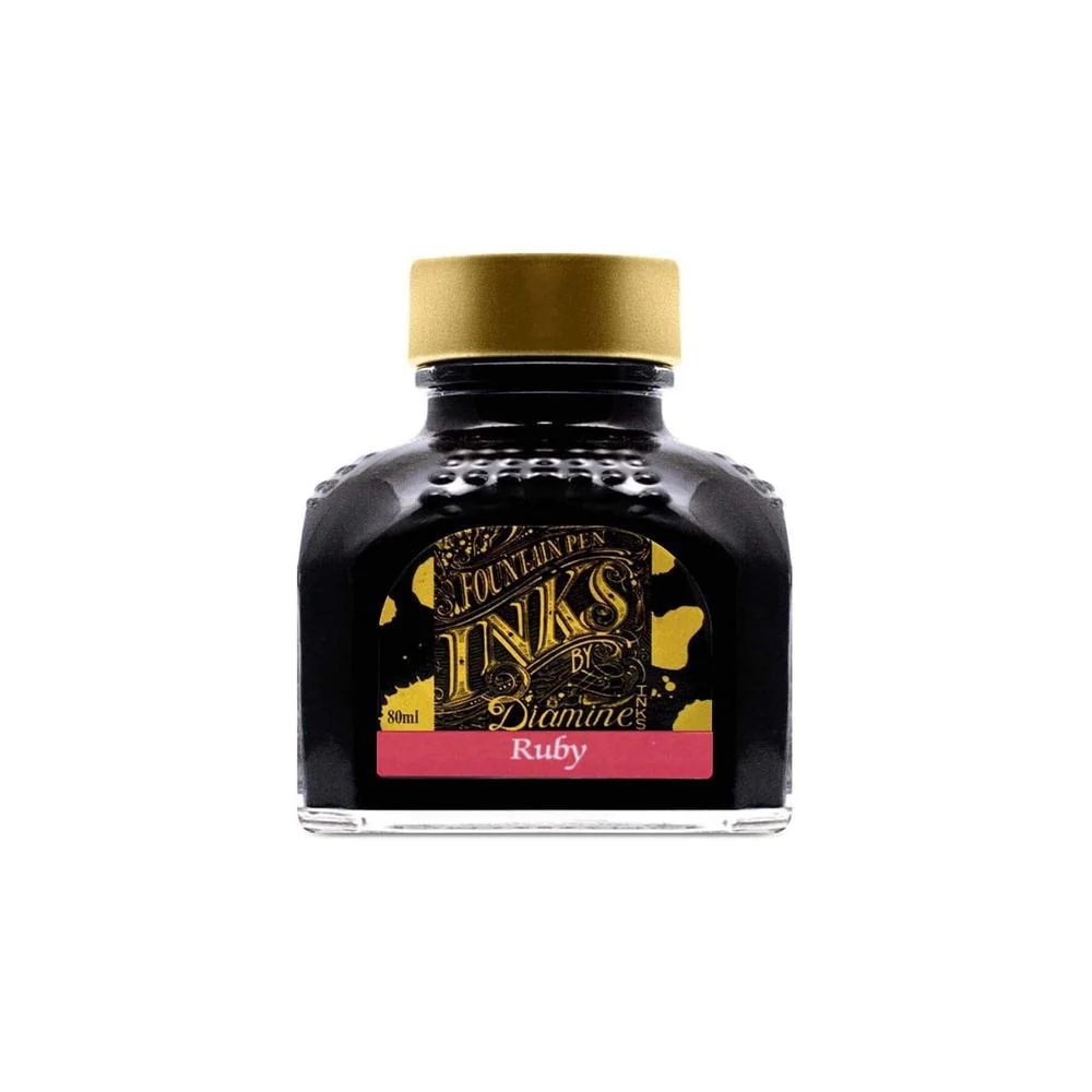 Diamine Ink Bottle (30ml / 80ml) - Red - Image 48