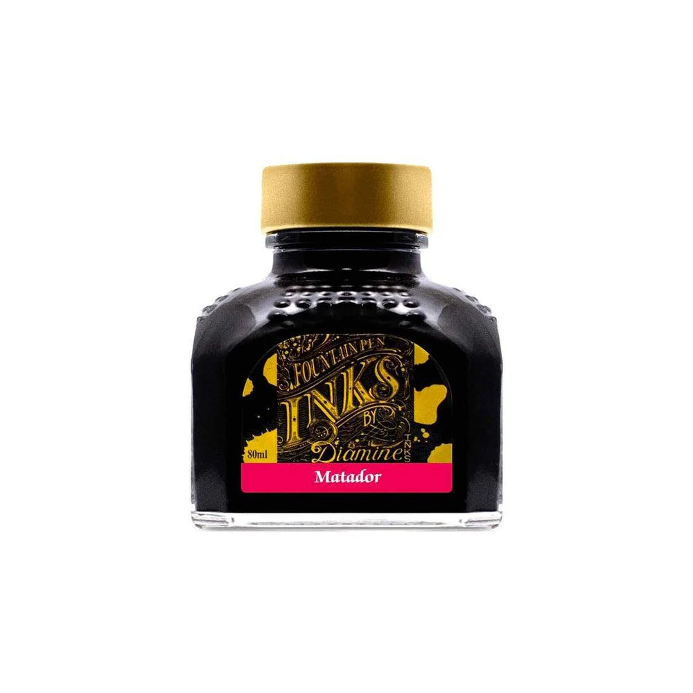 Diamine Ink Bottle (30ml / 80ml) - Red - Image 56