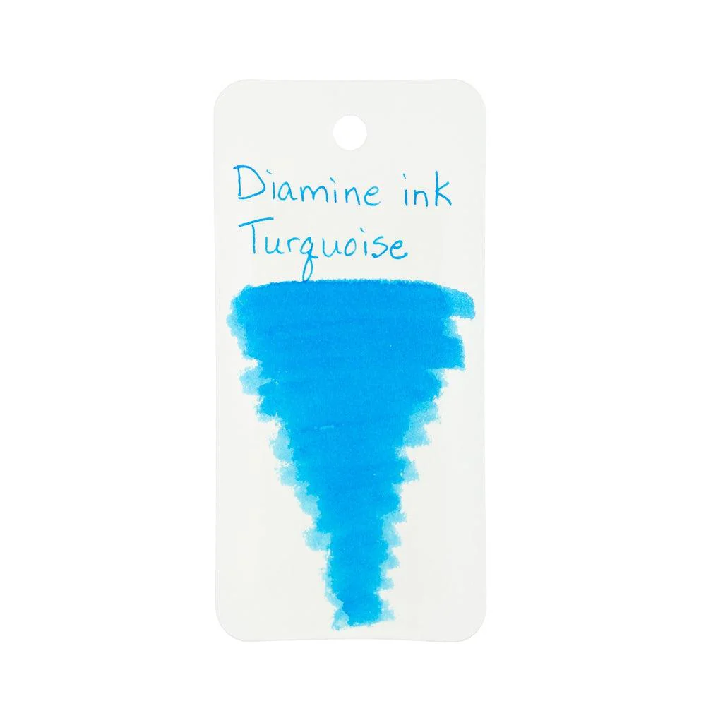 Diamine Ink Bottle (30ml / 80ml) - Teal - Image 21