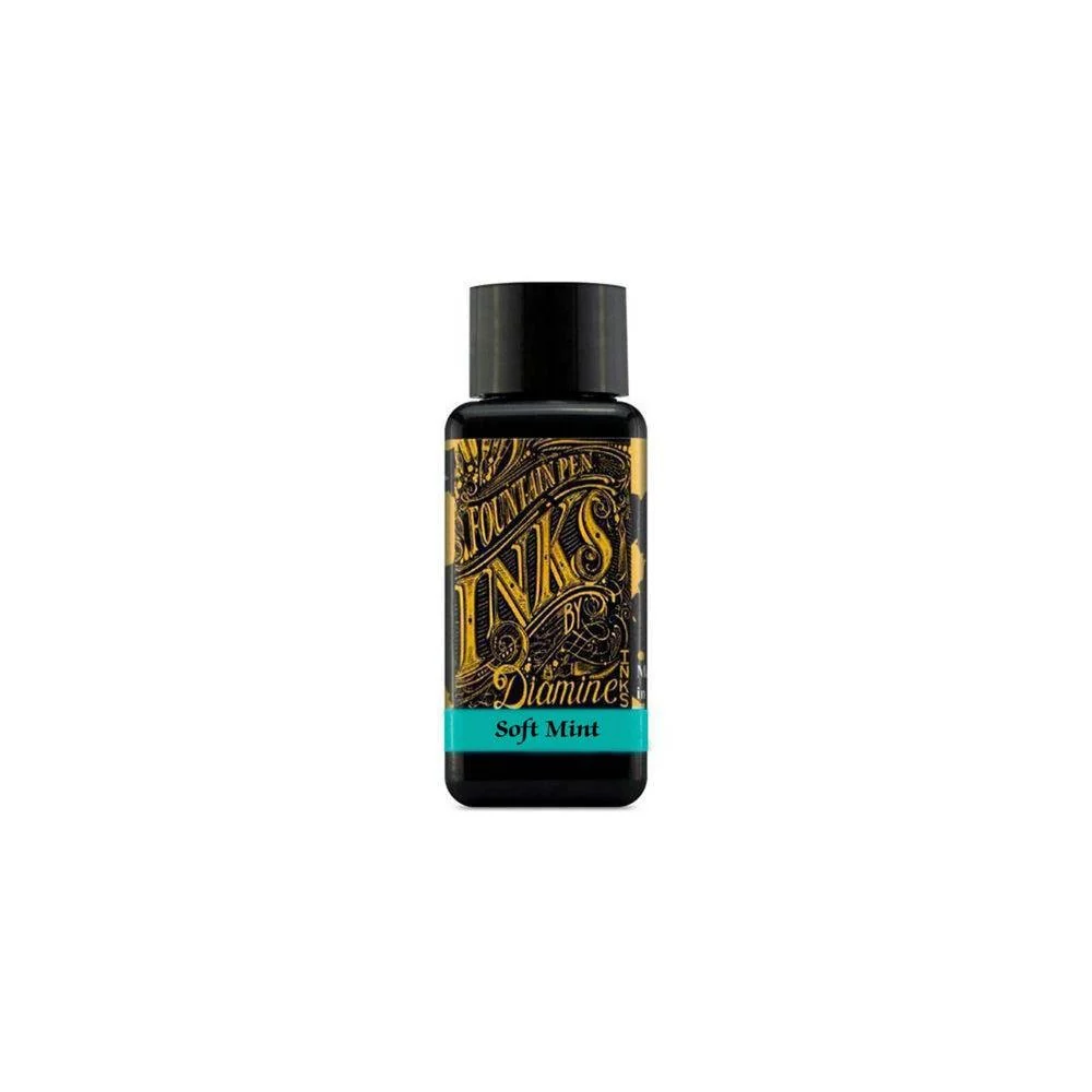 Diamine Ink Bottle (30ml / 80ml) - Teal - Image 26