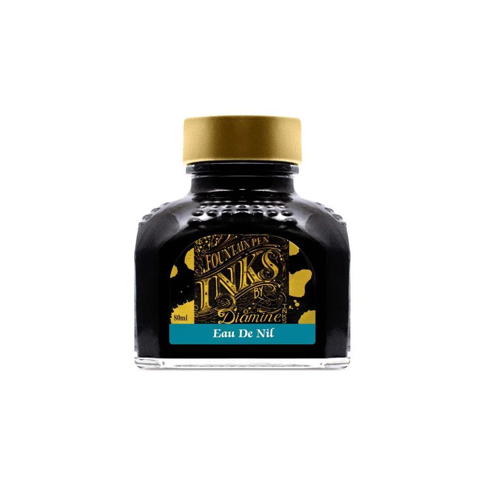 Diamine Ink Bottle (30ml / 80ml) - Teal - Image 36