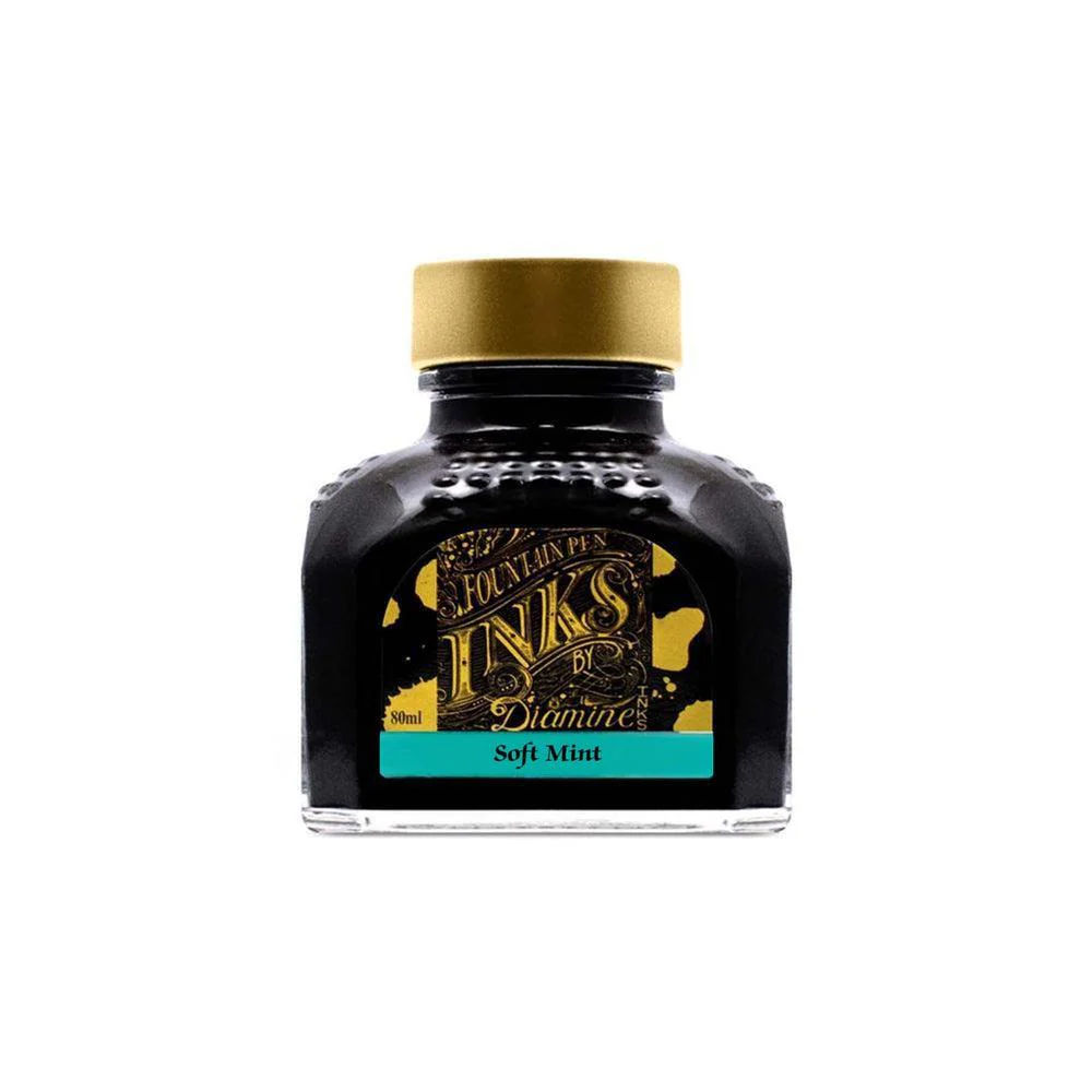 Diamine Ink Bottle (30ml / 80ml) - Teal - Image 48