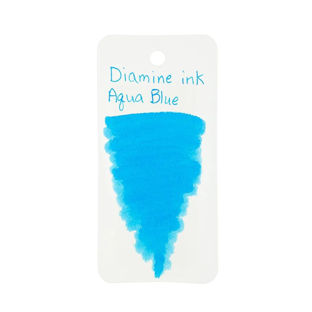 Diamine Ink Bottle (30ml / 80ml) - Teal - Image 5