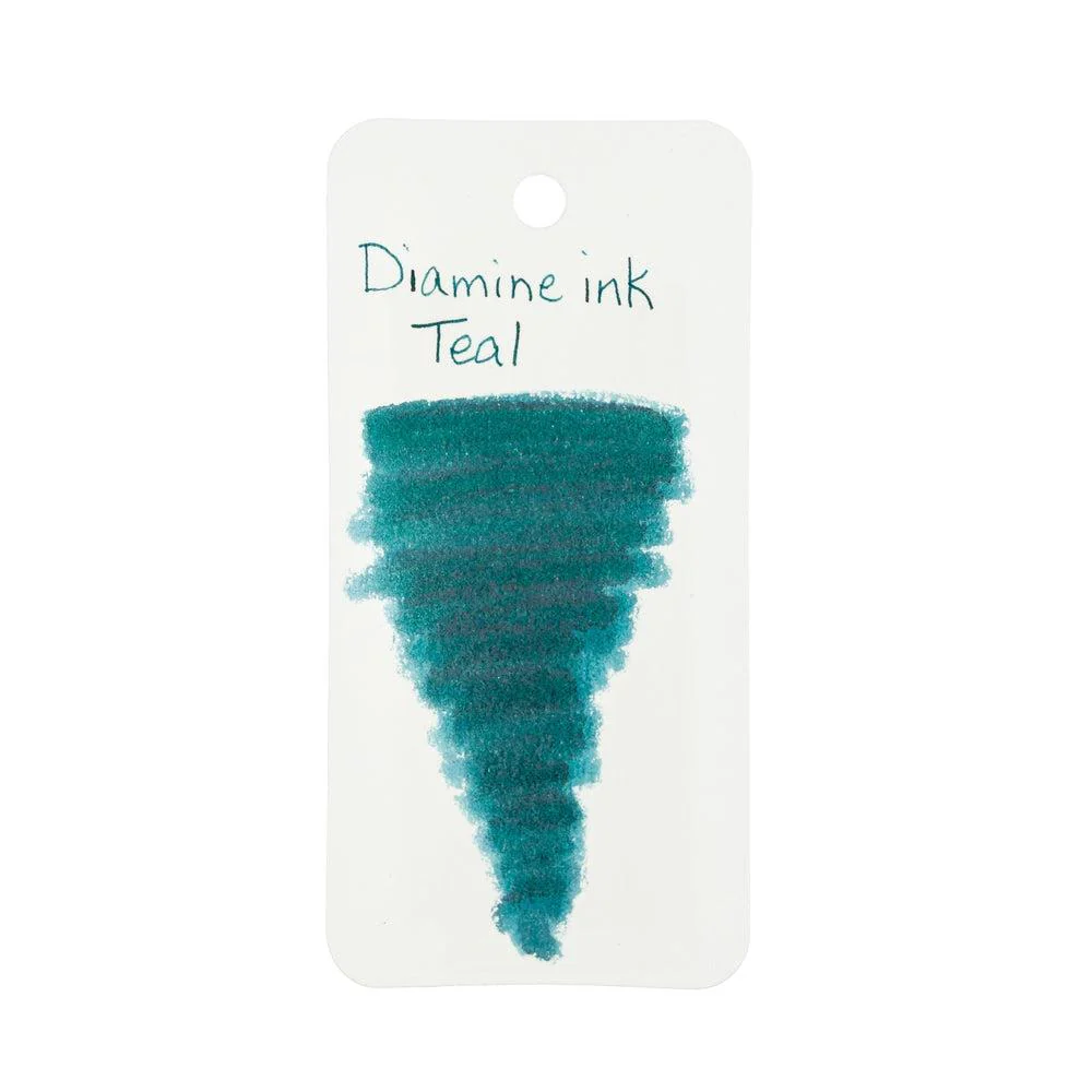 Diamine Ink Bottle (30ml / 80ml) - Teal - Image 51
