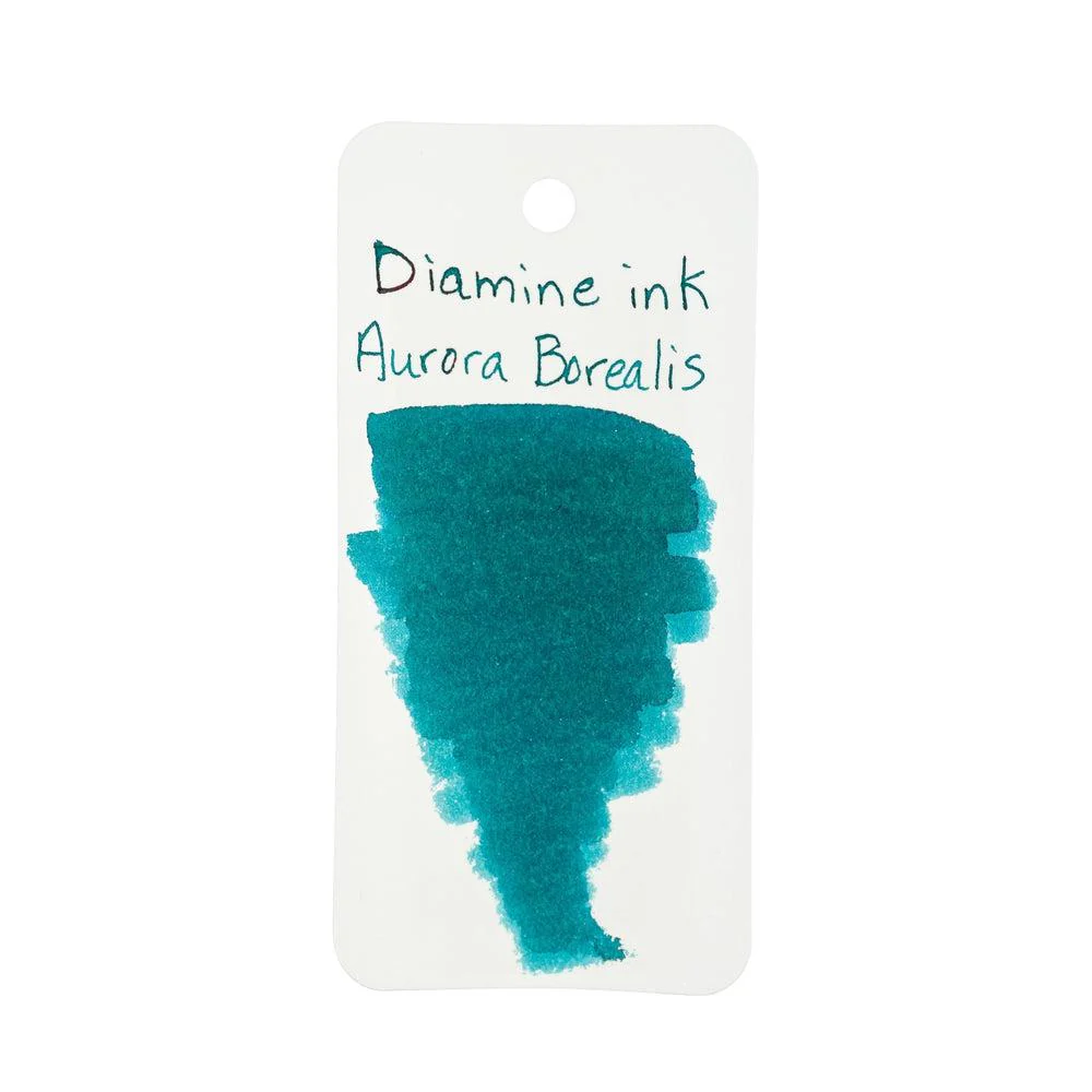 Diamine Ink Bottle (30ml / 80ml) - Teal - Image 9