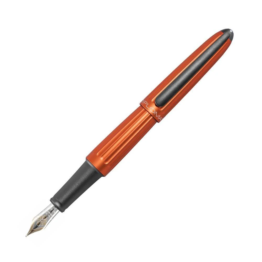 Diplomat Fountain Pen - Aero Orange - Image 2