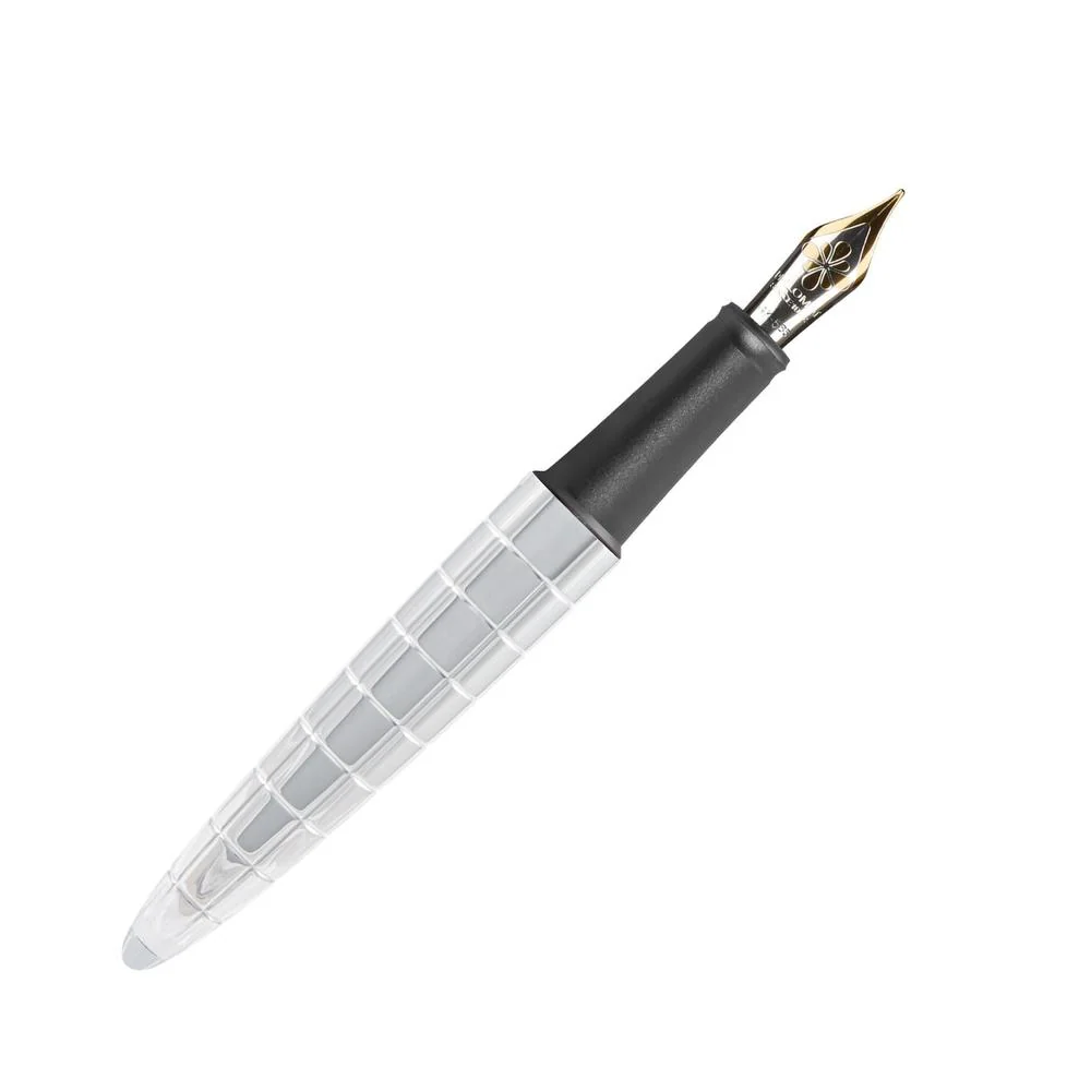 Diplomat Fountain Pen - Aero Rhomb Chrome - Image 3