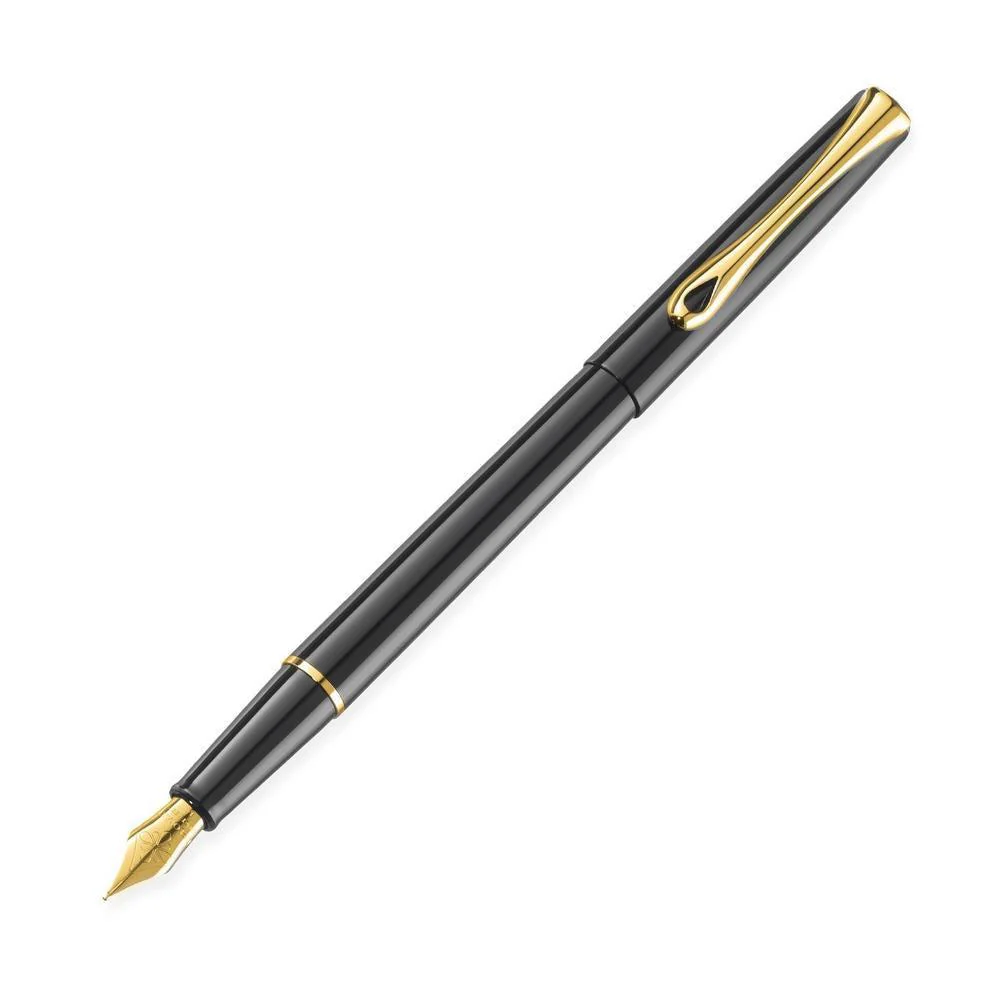 Diplomat Fountain Pen - Traveller Black Lacquer - Image 3