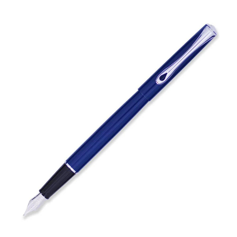 Diplomat Fountain Pen - Traveller Navy Blue - Image 2