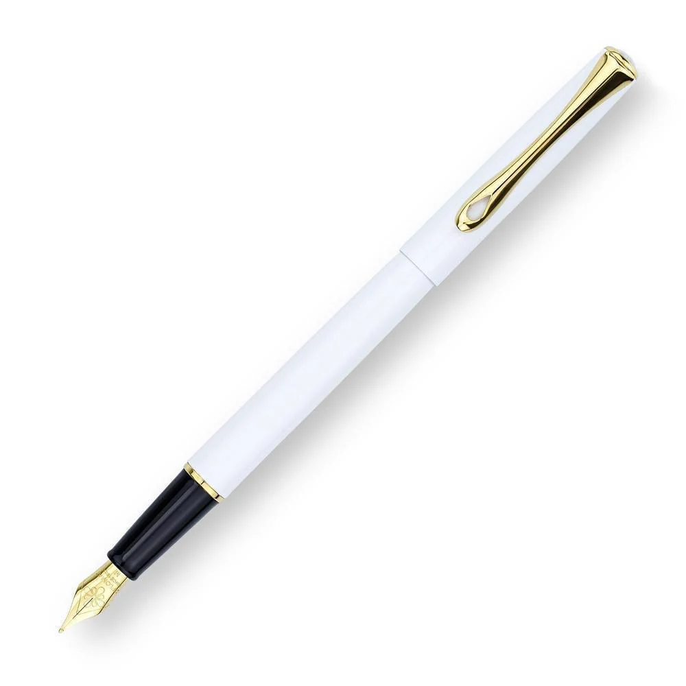 Diplomat Fountain Pen - Traveller Snowwhite - Image 3
