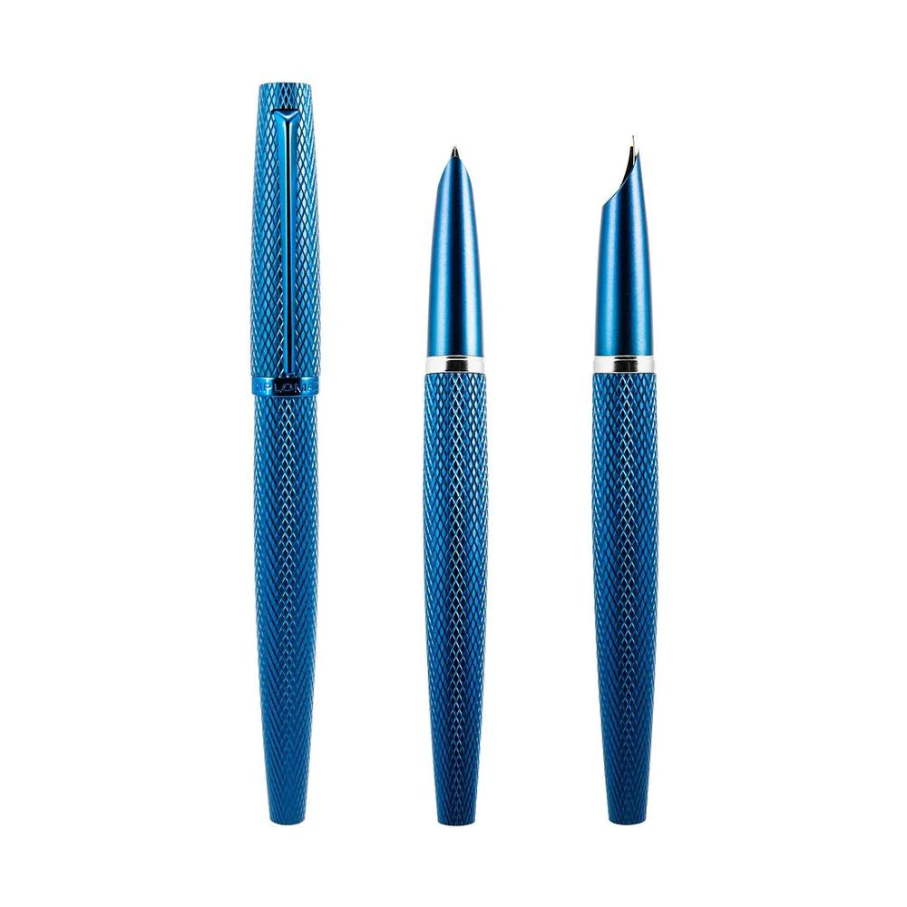 Diplomat Fountain Pen - Viper - Blue - Image 4