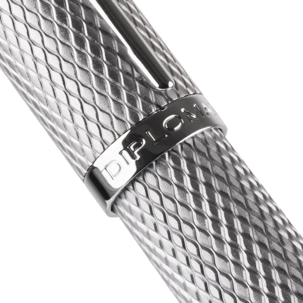 Diplomat Fountain Pen - Viper - Silver - Image 5