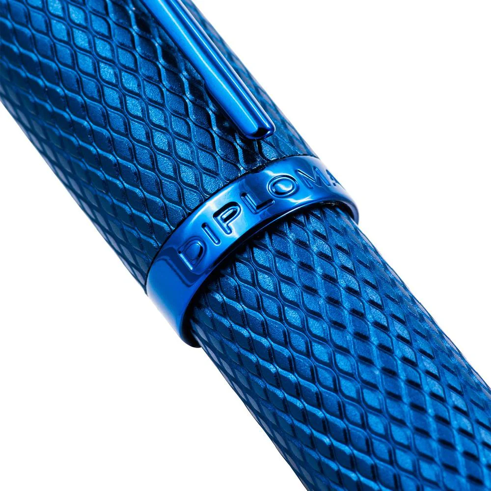 Diplomat Rollerball Pen - Viper - Blue - Image 2