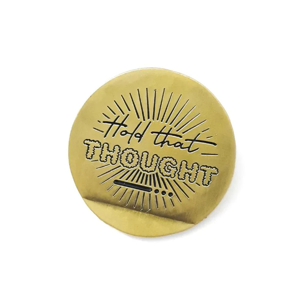 Endless Stationery Brass Clip - Hold The Thought - Image 3