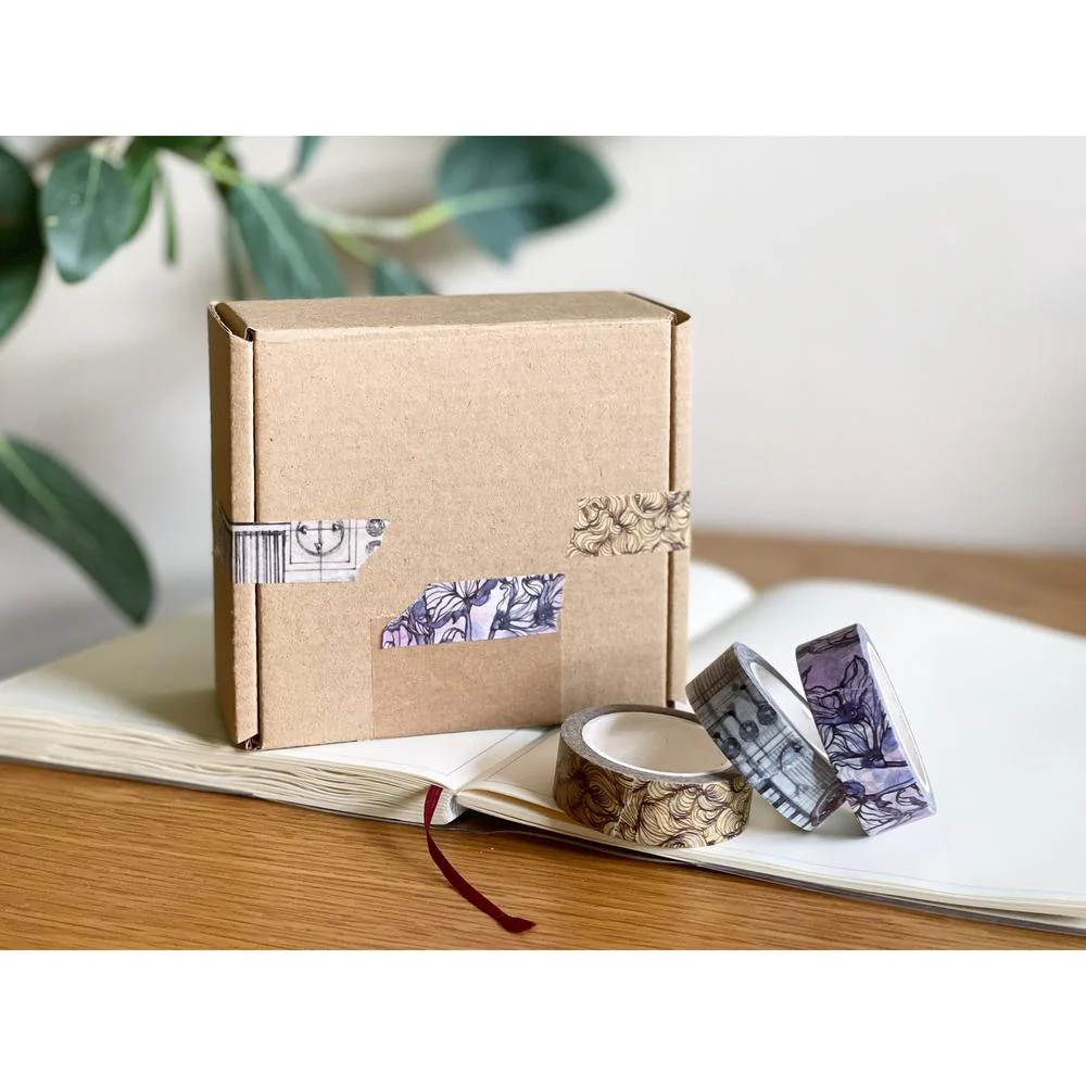 EndlessPens × @lekzumali Coffee Steam Washi Tape - Image 4