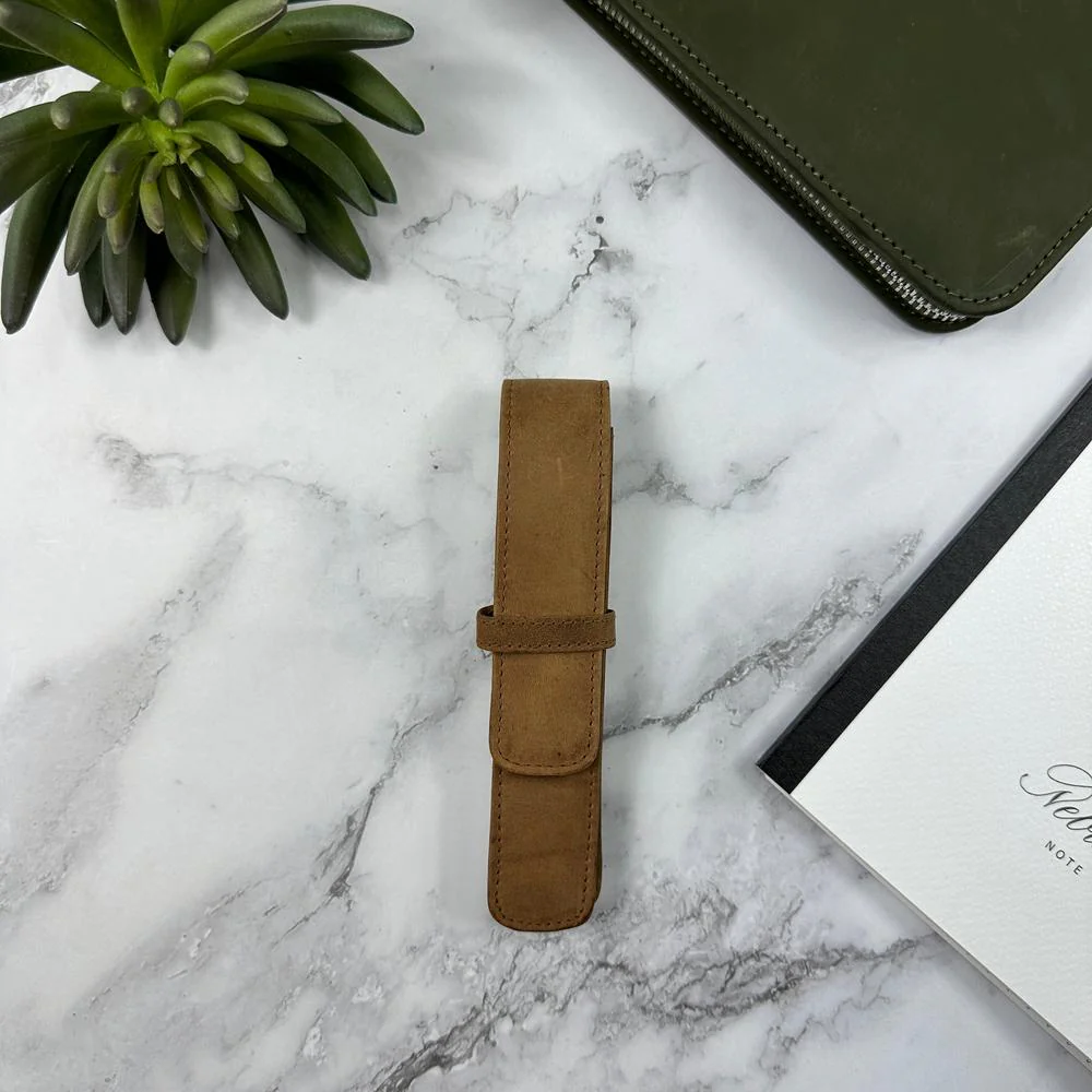 Girologio Pen Case (1 Slot) - Leather - Image 3