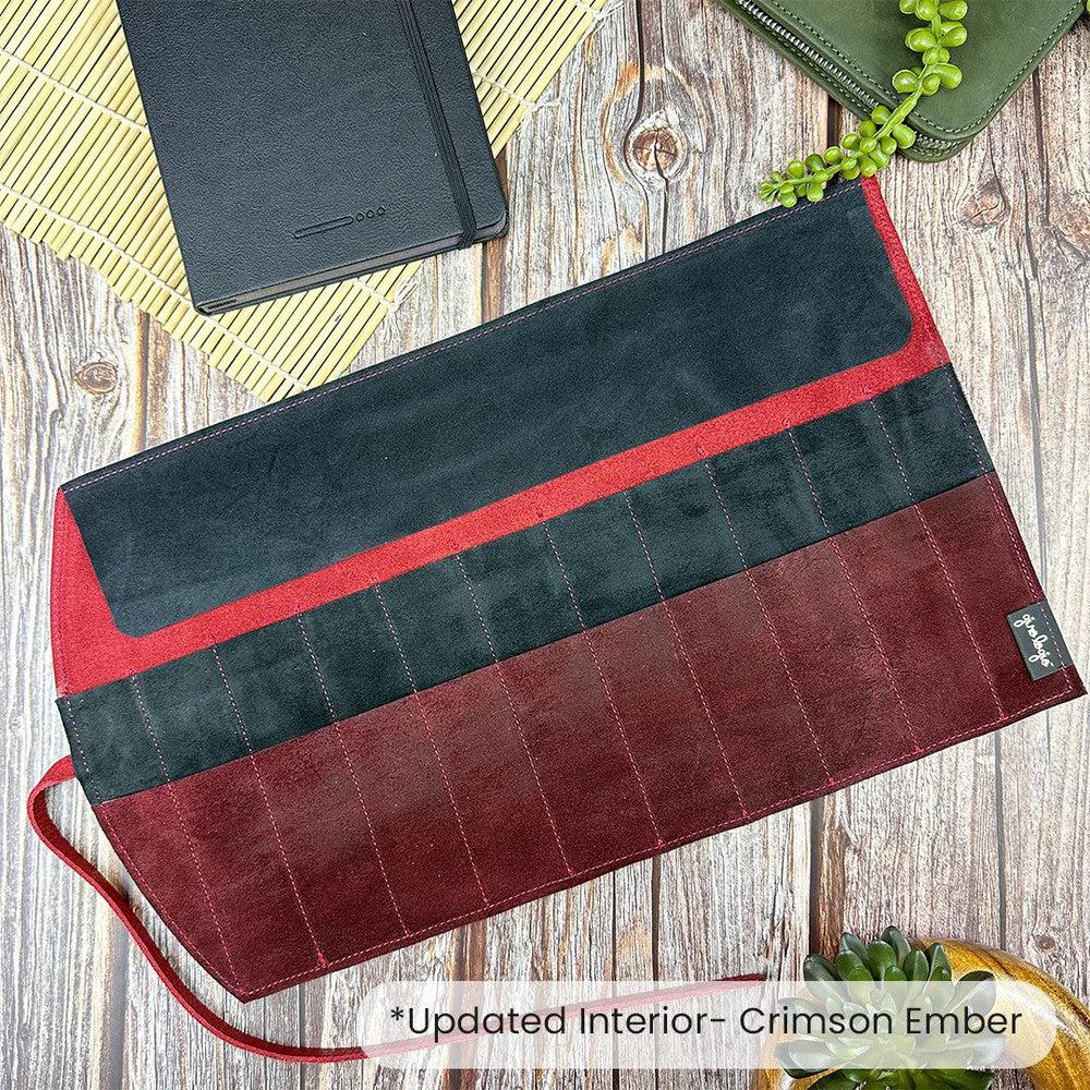 Girologio Pen Case (10 Slots) - 10 Pen Roll - Image 11
