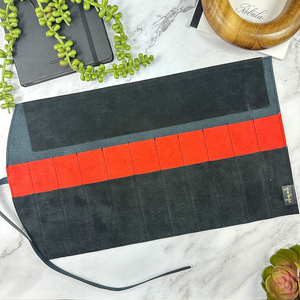 Girologio Pen Case (10 Slots) - 10 Pen Roll - Image 9
