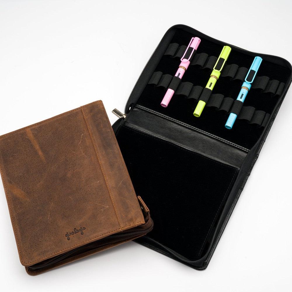 Girologio Pen Case (24 Slots) - 24 Pen Zip Case - Image 2