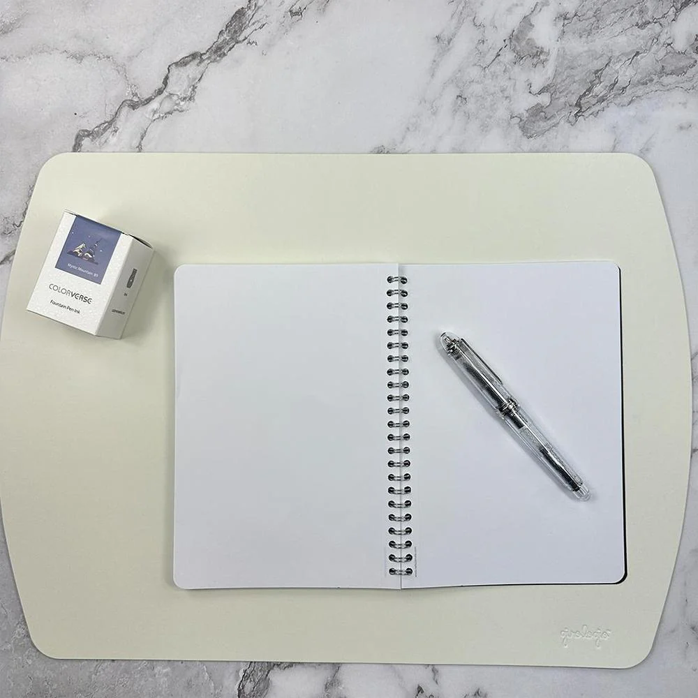 Girologio Writing Mat - Repurposed Leather - Image 11