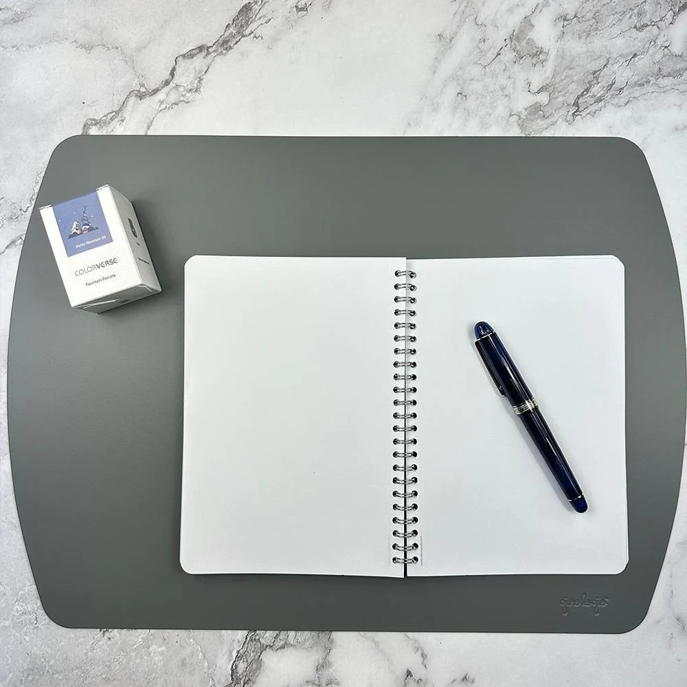 Girologio Writing Mat - Repurposed Leather - Image 5